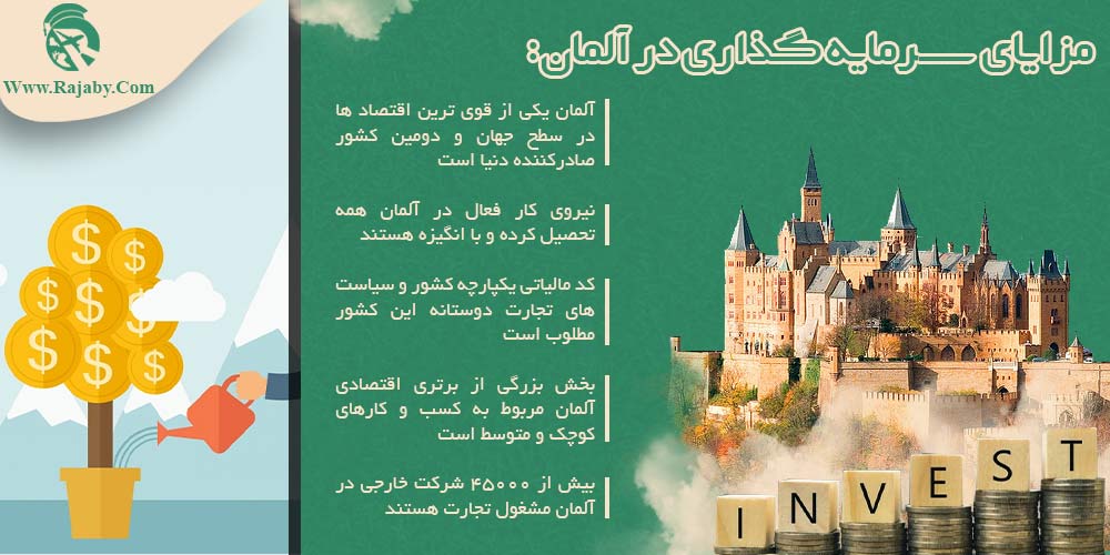 سرمایه گذاری و ثبت شرکت در آلمان مزایای سرمایه گذاری در آلمان