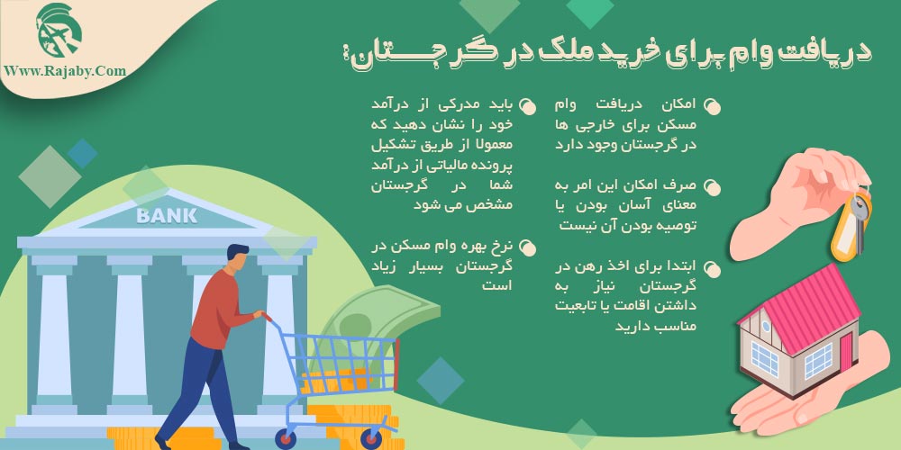 خرید خانه در گرجستان دریافت وام برای خرید خانه در گرجستان