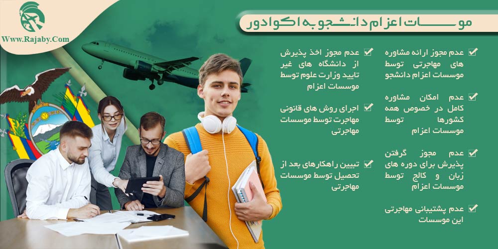 تحصیل در اکوادور موسسات اعزام دانشجو به اکوادور