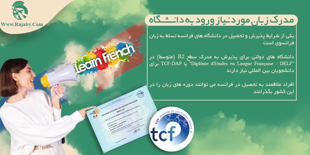 تحصیل رشته علوم سیاسی در فرانسه مدرک زبان مورد نیاز ورود به دانشگاه
