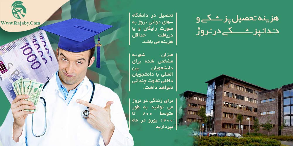 تحصیل پزشکی و دندانپزشکی در نروژ هزینه تحصیل پزشکی و دندانپزشکی در نروژ