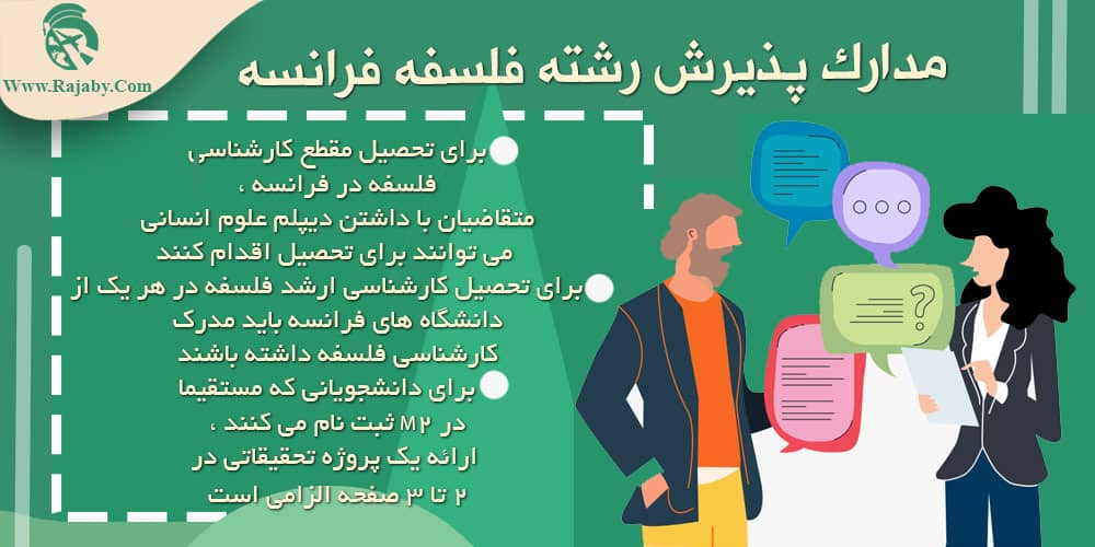 تحصیل رشته فلسفه در فرانسه مدارک پذیرش رشته فلسفه فرانسه