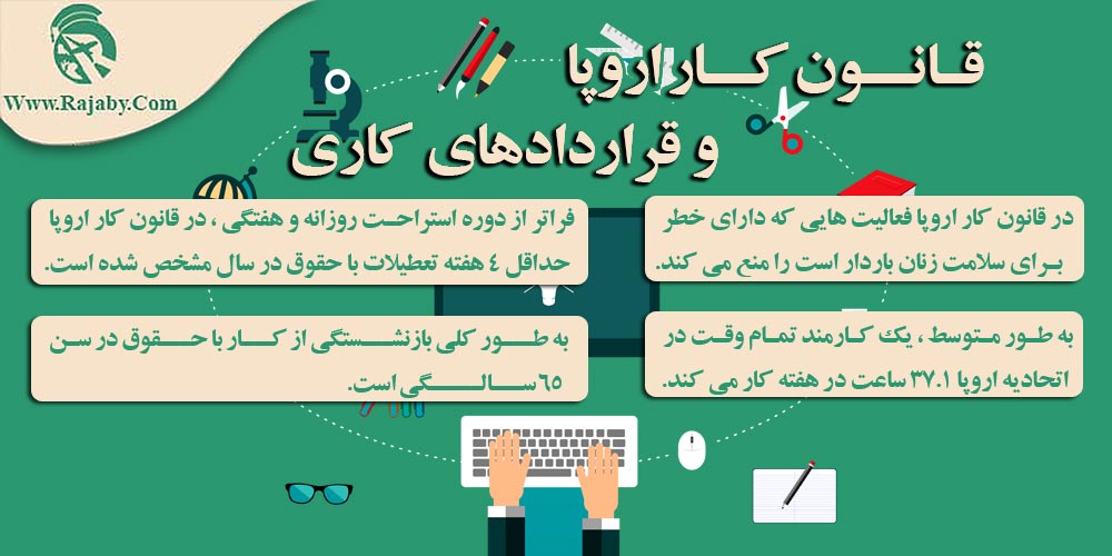 کار در اروپا قانون کار اروپا و قراردادهای کاری