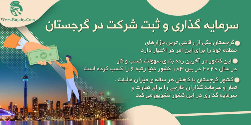 سرمایه گذاری و ثبت شرکت در گرجستان سرمایه گذاری و ثبت شرکت در گرجستان