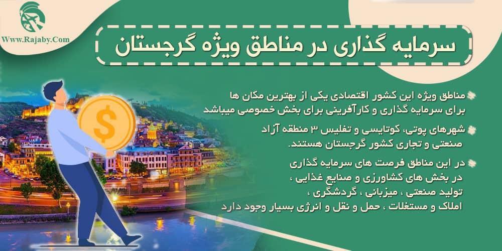 سرمایه گذاری و ثبت شرکت در گرجستان سرمایه گذاری در مناطق ویژه گرجستان