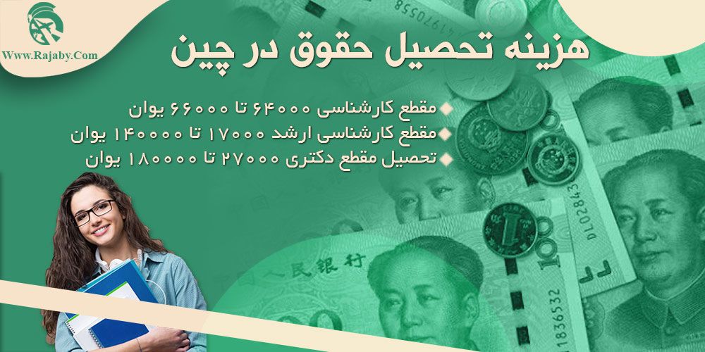 تحصیل رشته حقوق در چین هزینه تحصیل حقوق در چین