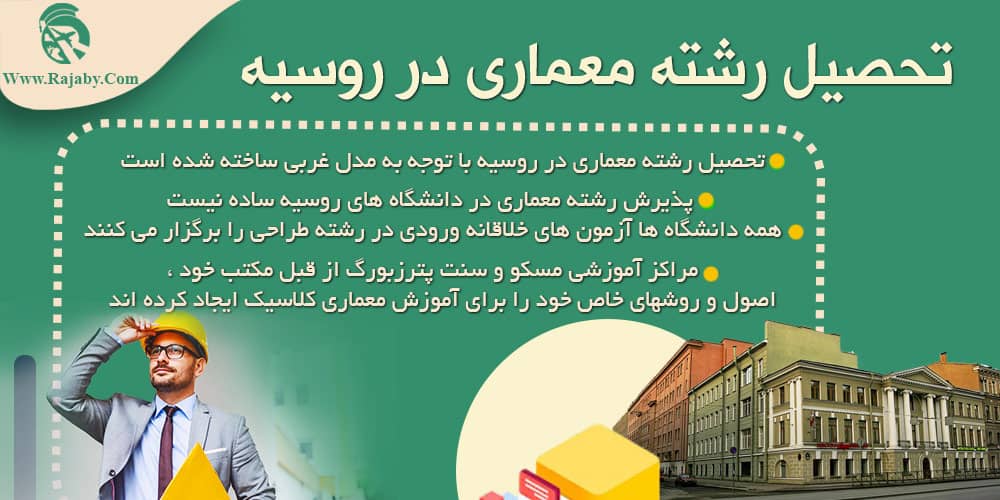 تحصیل رشته معماری در روسیه تحصیل رشته معماری در روسیه
