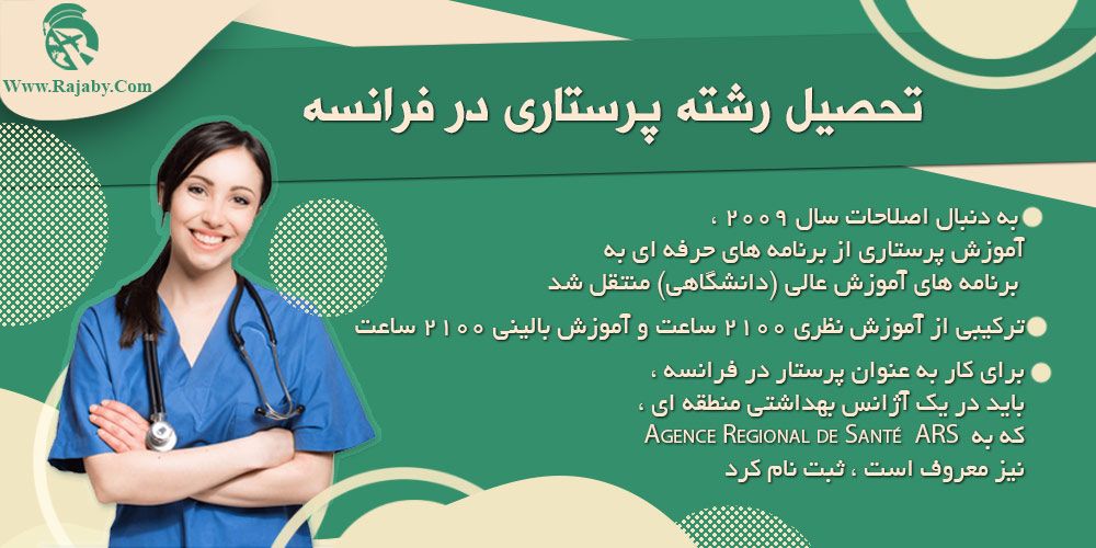 تحصیل رشته پرستاری در فرانسه تحصیل رشته پرستاری در فرانسه