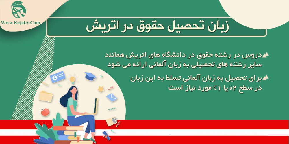 تحصیل رشته حقوق در اتریش زبان تحصیل حقوق در اتریش