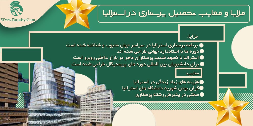 تحصیل رشته پرستاری در استرالیا مزایا و معایب تحصیل پرستاری در استرالیا