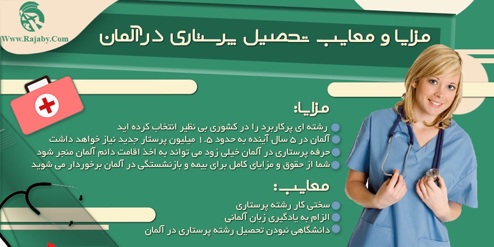 تحصیل رشته پرستاری در آلمان مزایا و معایب تحصیل پرستاری در آلمان