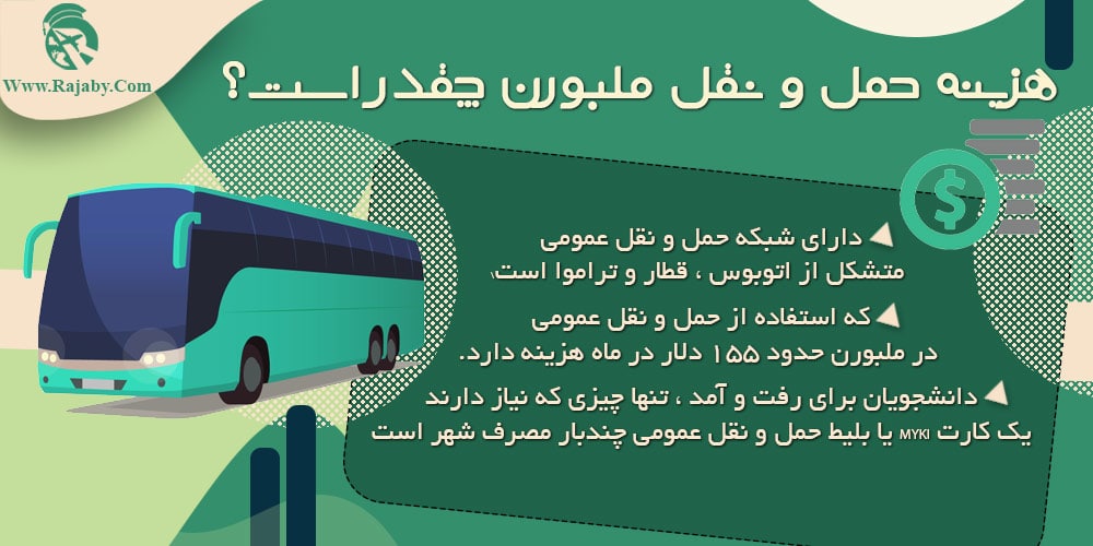 هزینه زندگی در ملبورن استرالیا هزینه حمل و نقل در ملبورن