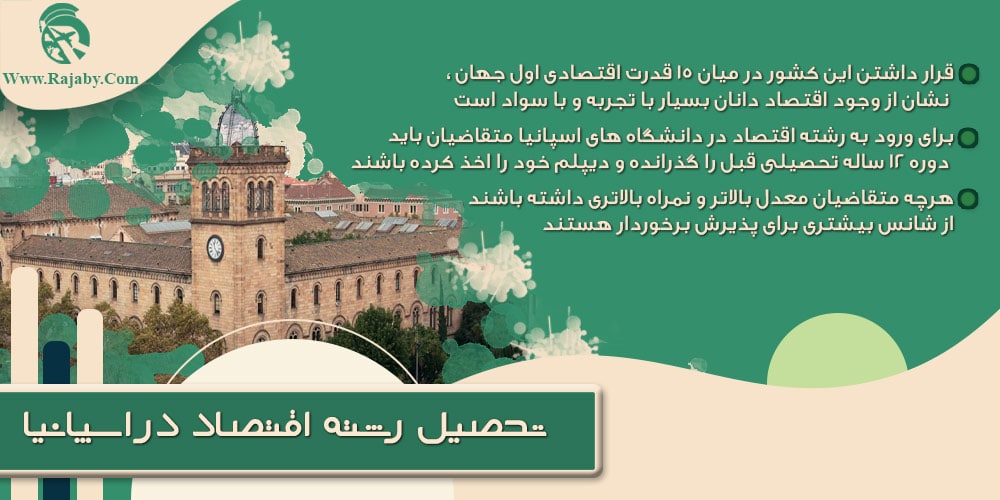 تحصیل رشته اقتصاد در اسپانیا تحصیل رشته اقتصاد در اسپانیا