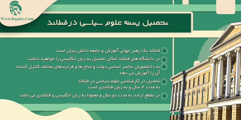 تحصیل رشته علوم سیاسی در فنلاند تحصیل رشته علوم سیاسی در فنلاند