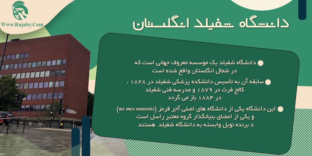 دانشگاه شفیلد انگلستان دانشگاه شفیلد انگلستان