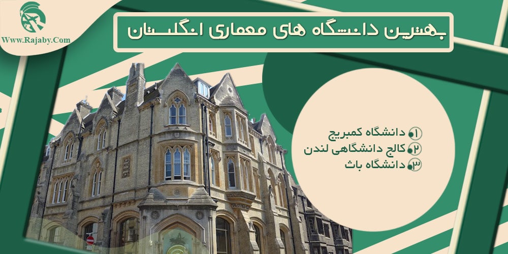تحصیل رشته معماری در انگلستان بهترین دانشگاه های معماری انگلستان