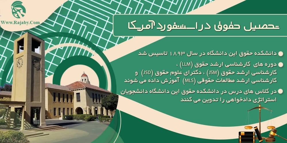 دانشگاه استنفورد آمریکا تحصیل حقوق در استنفورد آمریکا