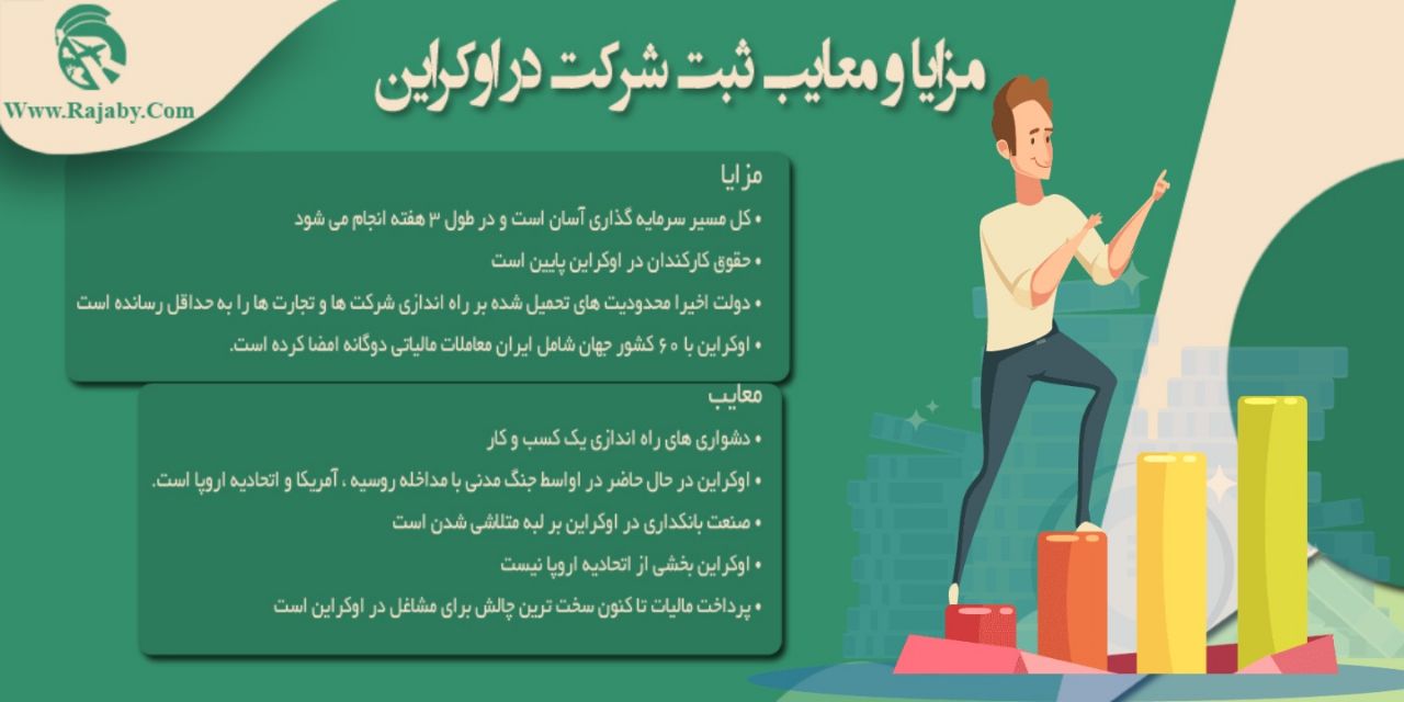 مزایا و معایب ثبت شرکت در اوکراین