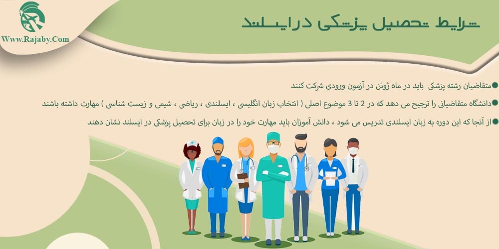 تحصیل پزشکی و دندانپزشکی در ایسلند شرایط تحصیل پزشکی در ایسلند