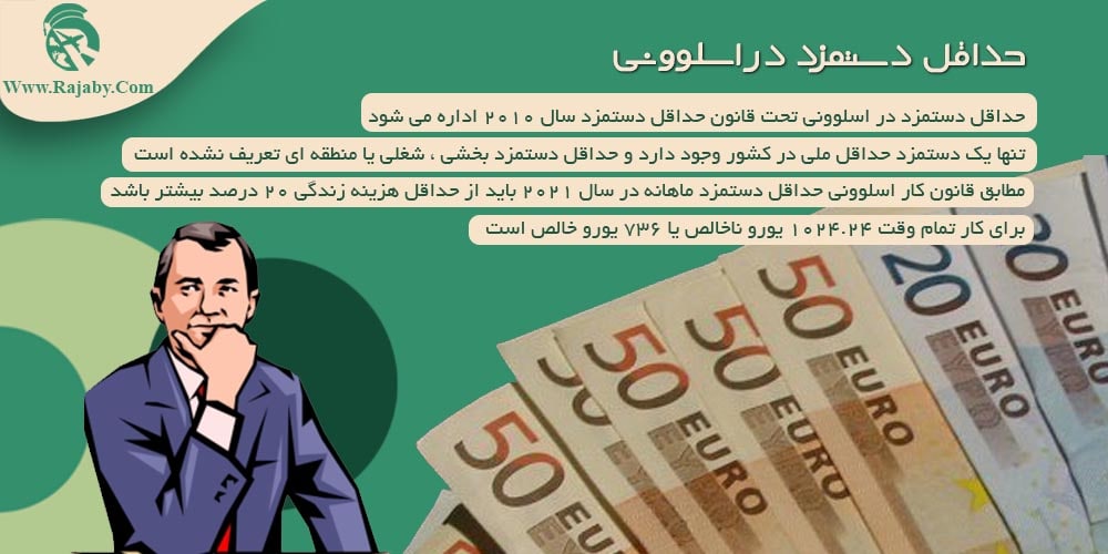 کار در اسلوونی حداقل دستمزد در اسلوونی