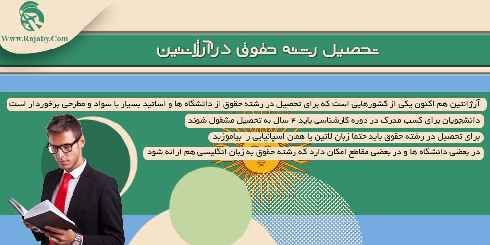تحصیل رشته حقوق در آرژانتین تحصیل رشته حقوق در آرژانتین