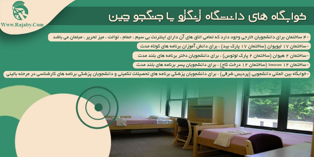 دانشگاه ژنگژو یا جنگجو چین خوابگاه های دانشگاه ژنگژو یا جنگجو چین