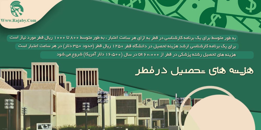 تحصیل در قطر هزینه های تحصیل در قطر