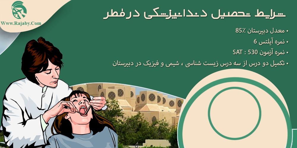 تحصیل پزشکی و دندانپزشکی در قطر شرایط تحصیل دندانپزشکی در قطر