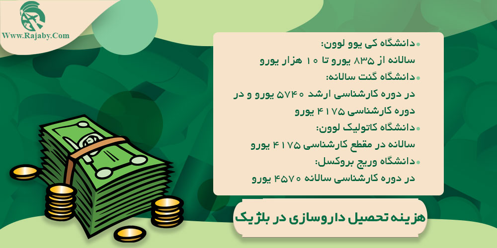 تحصیل رشته داروسازی در بلژیک هزینه تحصیل داروسازی در بلژیک