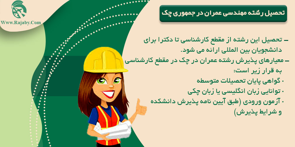 تحصیل رشته مهندسی عمران در جمهوری چک تحصیل رشته مهندسی عمران در جمهوری چک