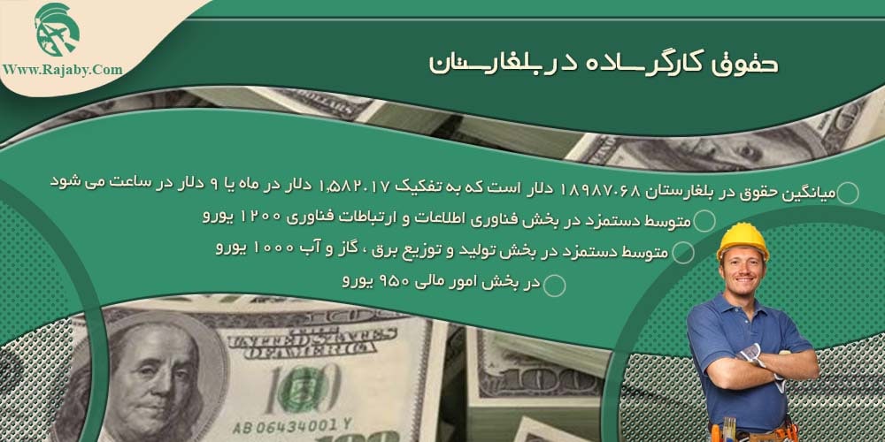 کار در بلغارستان حقوق کارگر ساده در بلغارستان