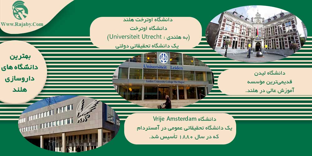 تحصیل رشته داروسازی در هلند بهترین دانشگاه های داروسازی هلند