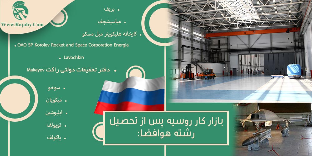 تحصیل رشته هوافضا در روسیه بازار کار روسیه پس از تحصیل رشته هوافضا