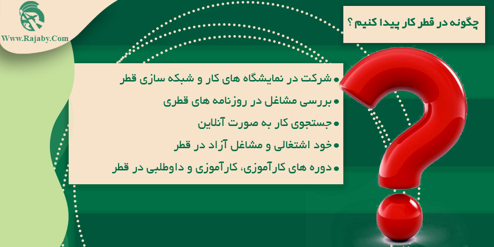 کار در قطر چگونه در قطر کار پیدا کنیم