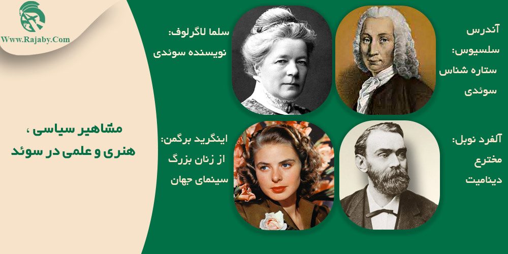 مشاهیر سیاسی ، هنری و علمی در سوئد مشاهیر سیاسی ، هنری و علمی در سوئد