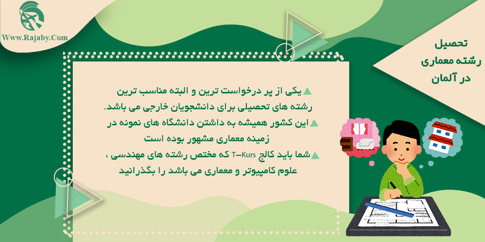 تحصیل رشته معماری در آلمان تحصیل رشته معماری در آلمان