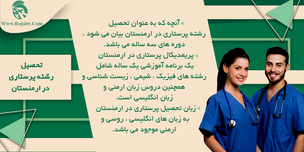 تحصیل رشته پرستاری در ارمنستان تحصیل رشته پرستاری در ارمنستان