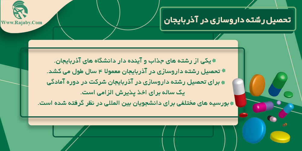 تحصیل رشته داروسازی در آذربایجان تحصیل رشته داروسازی در آذربایجان