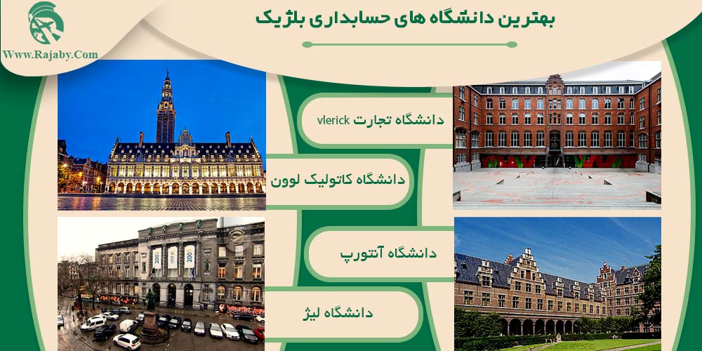 تحصیل رشته حسابداری در بلژیک بهترین دانشگاه های حسابداری بلژیک