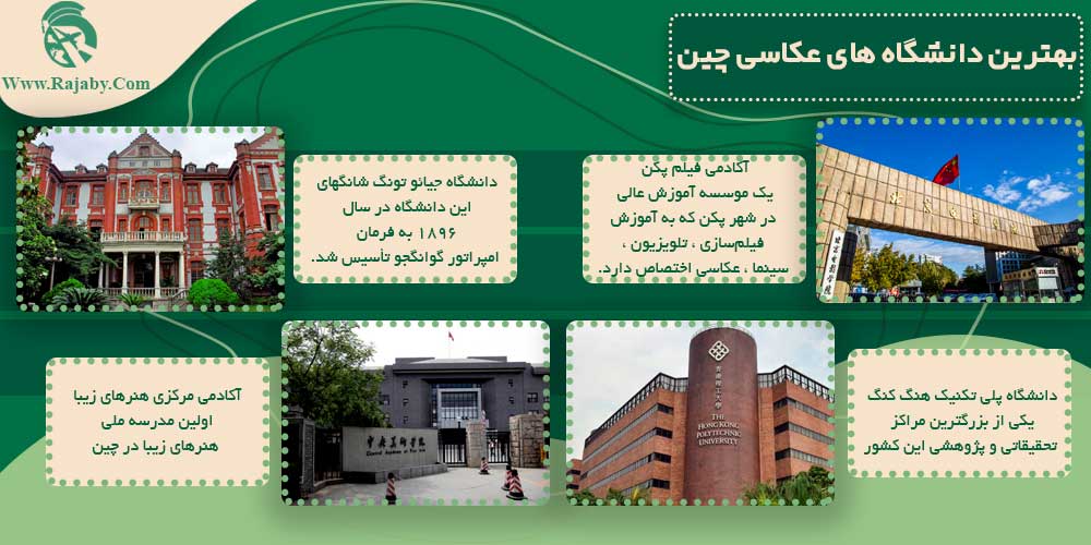 تحصیل رشته عکاسی در چین بهترین دانشگاه های عکاسی چین