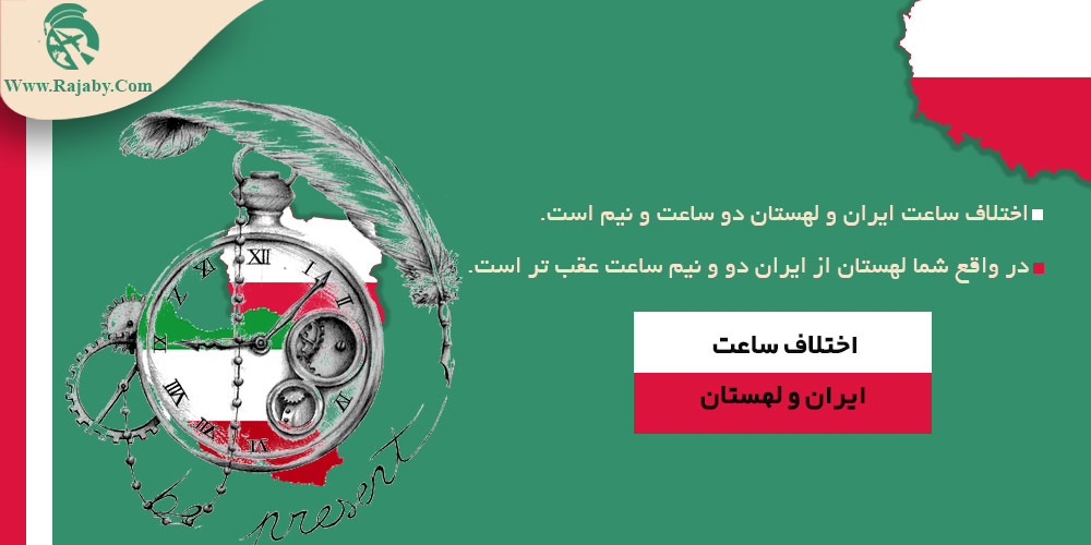 اطلاعات کشور لهستان اختلاف ساعت ایران و لهستان