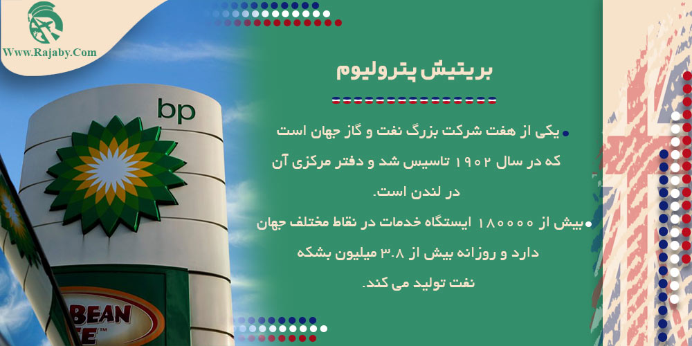 10 شرکت و بانک مهم در انگلستان بریتیش پترولیوم