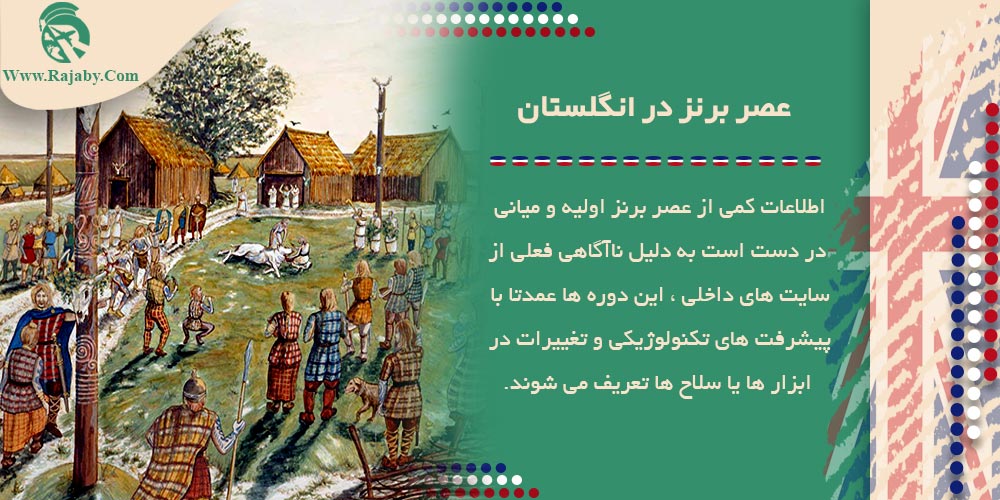 تاریخ کشور انگلستان از گذشته تا کنون عصر برنز در انگلستان