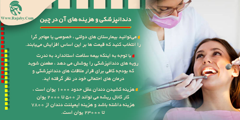 بهداشت و درمان عمومی در چین دندانپزشکی و هزینه های آن در چین