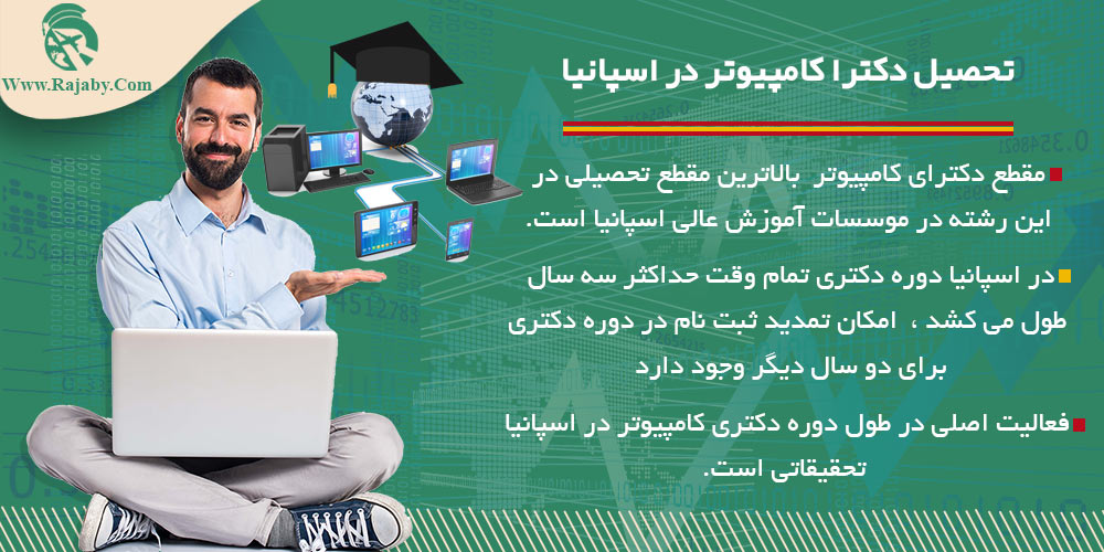 تحصیل دکترا کامپیوتر در اسپانیا