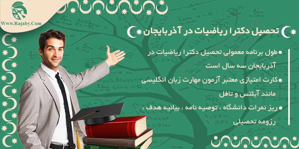 تحصیل رشته ریاضیات در آذربایجان تحصیل دکترا ریاضیات در آذربایجان