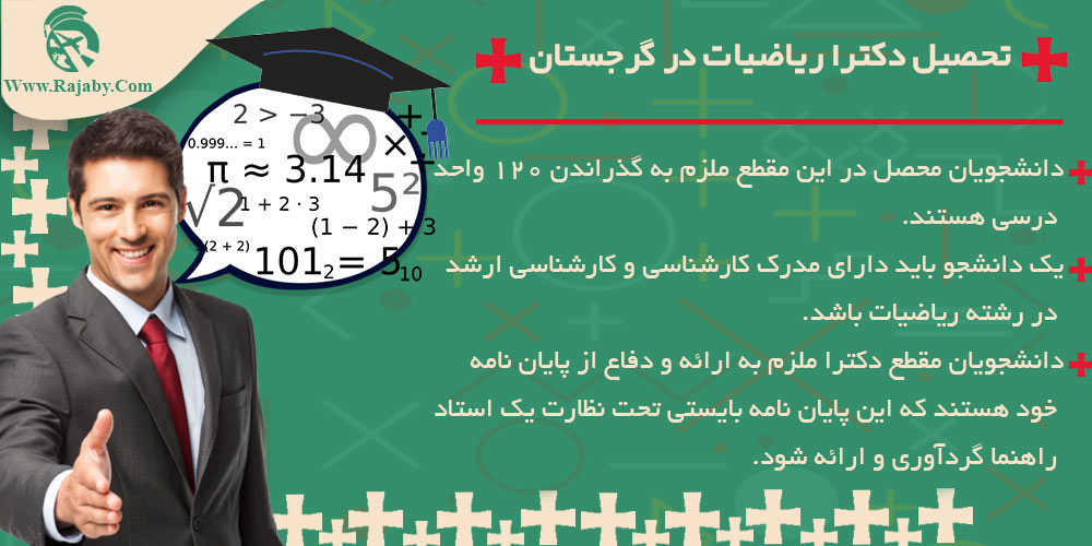 تحصیل رشته ریاضیات در گرجستان تحصیل دکترا ریاضیات در گرجستان