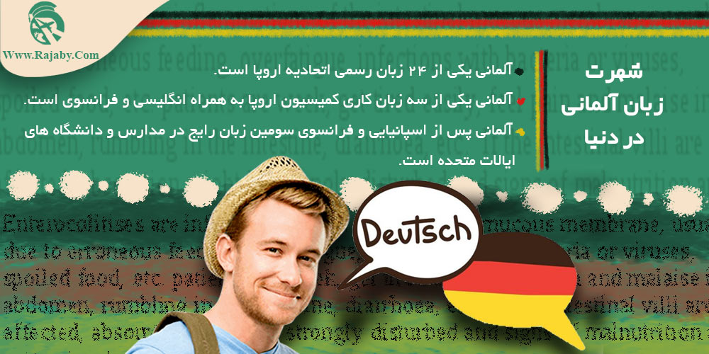شهرت زبان آلمانی در دنیا