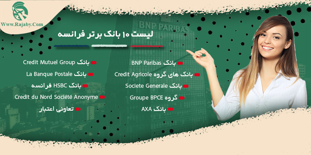10 شرکت و بانک مهم فرانسه لیست 10 بانک برتر فرانسه