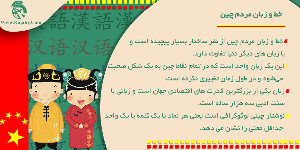 خط و زبان مردم چین خط و زبان مردم چین